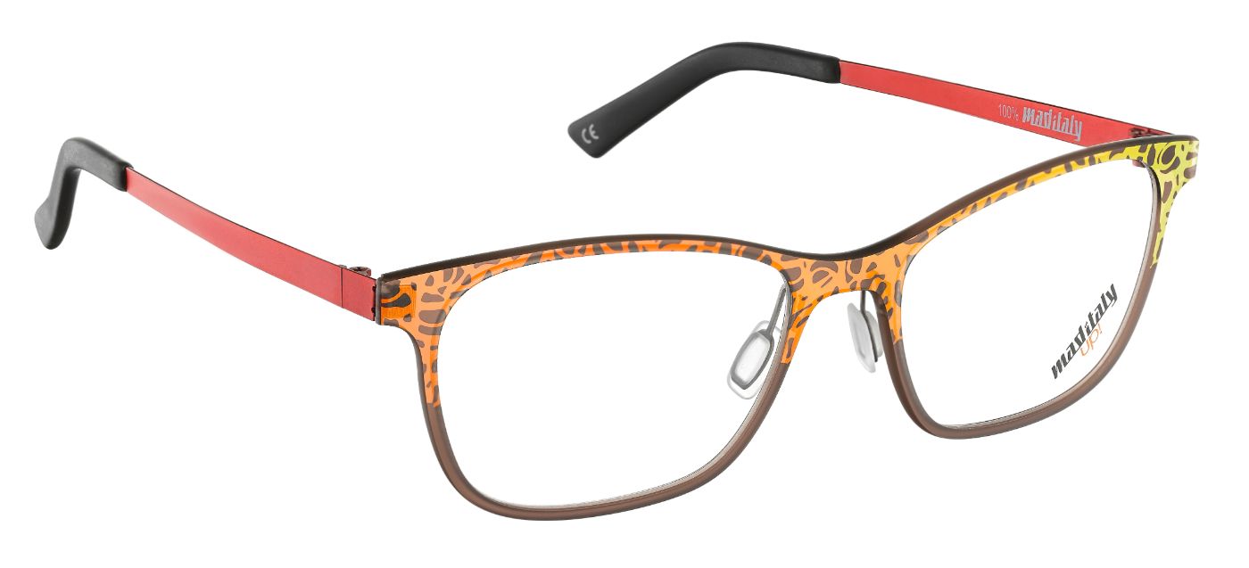 Rucola R66 Mirror Leopard Orange