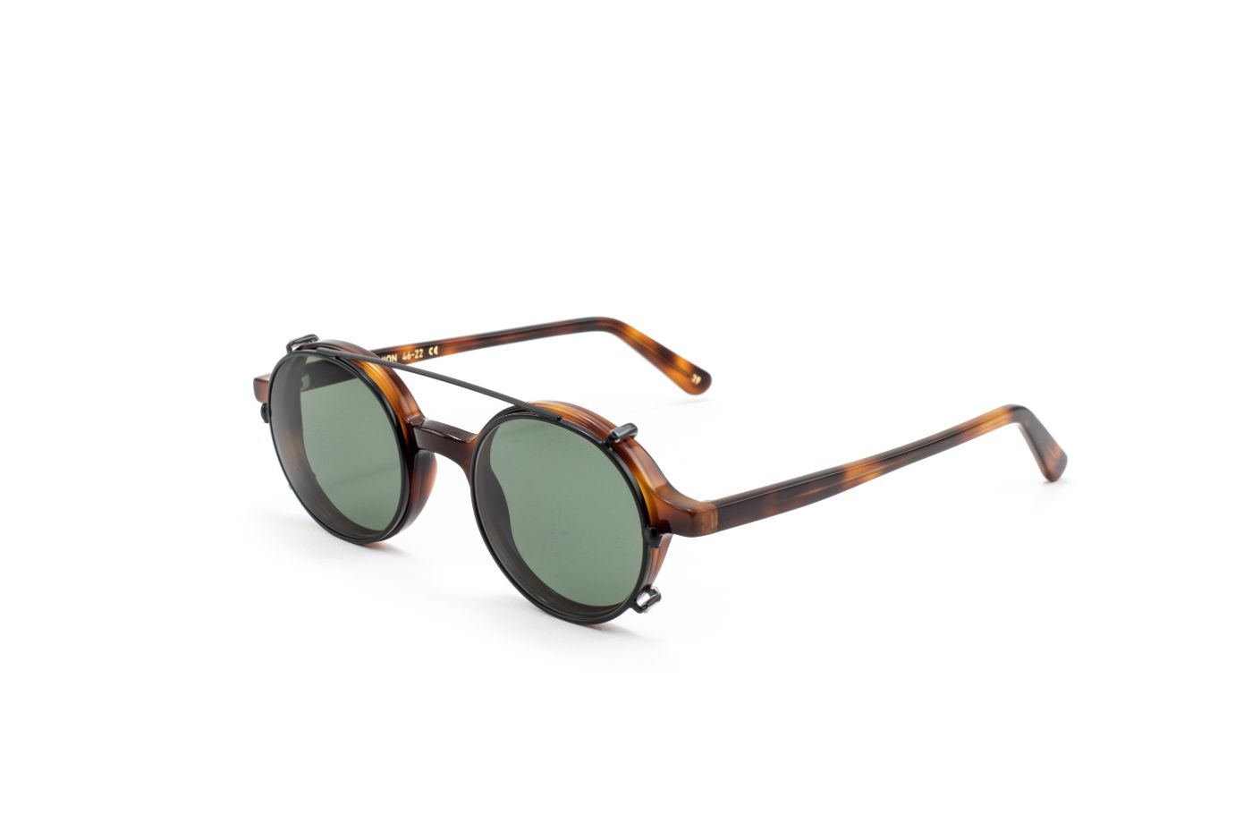 Reunion Clip-On S46 C22 Black Matt (Green) (3277)