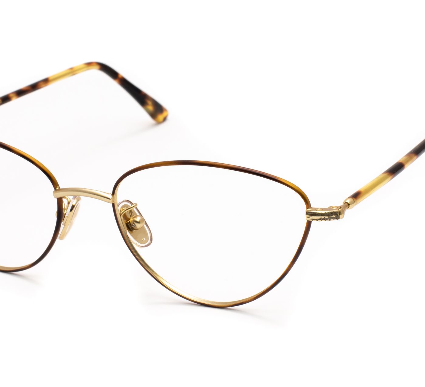 Orchid Metal C23 Gold Matt/Havana Tartarugato (3645)