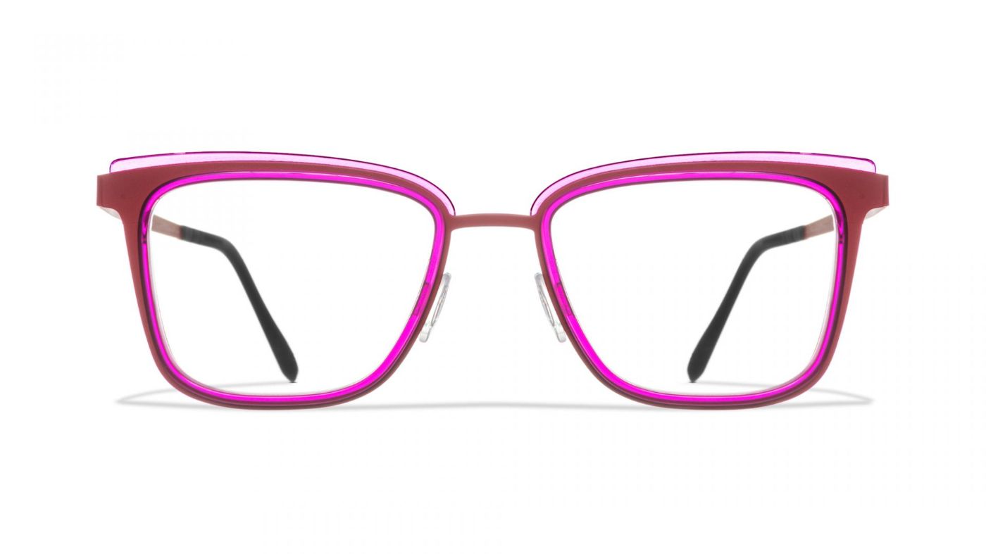 Flower Cave C1146 BF893 Red/Transparent Purple Acetat