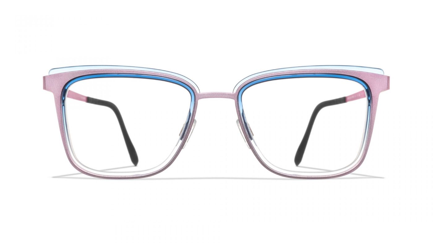 Flower Cave C1138 BF893 Pink/Gradient Blue Acetate