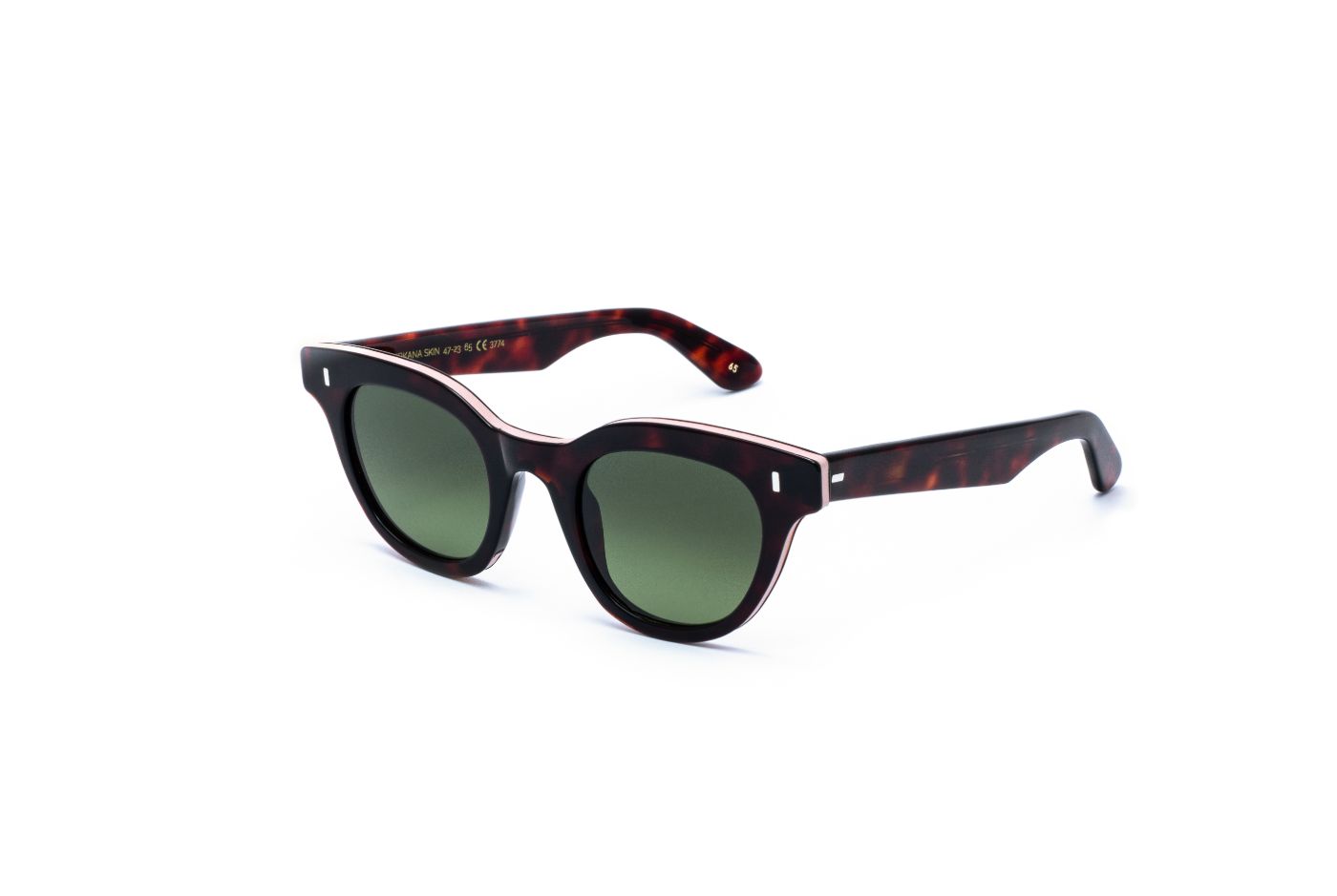 Turkana Skin C65 Havana Bordeux/Pink Leather (Green G15) (3774)