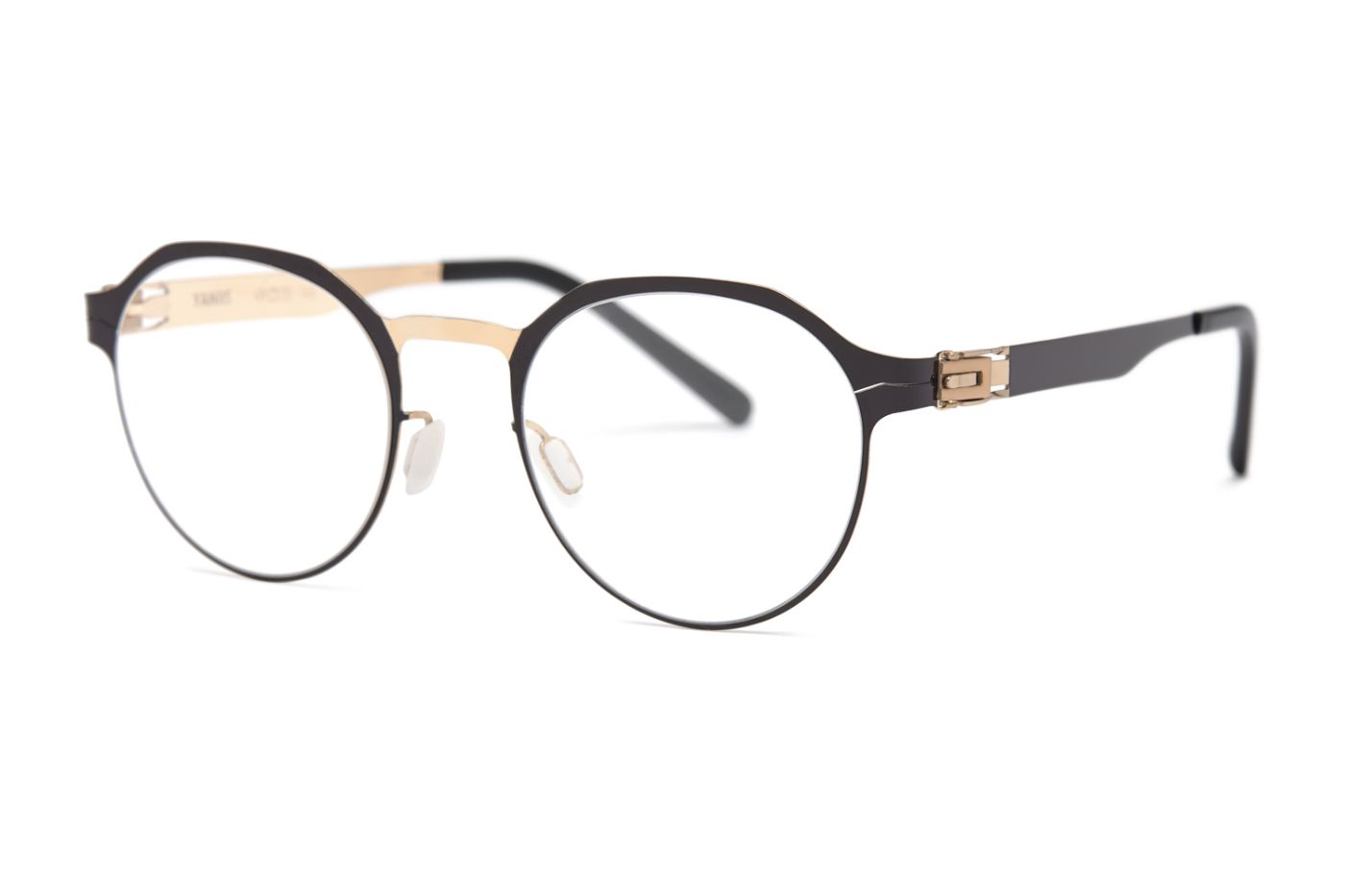 Yanaka S48 C05 Matte Black & Shiny Gold