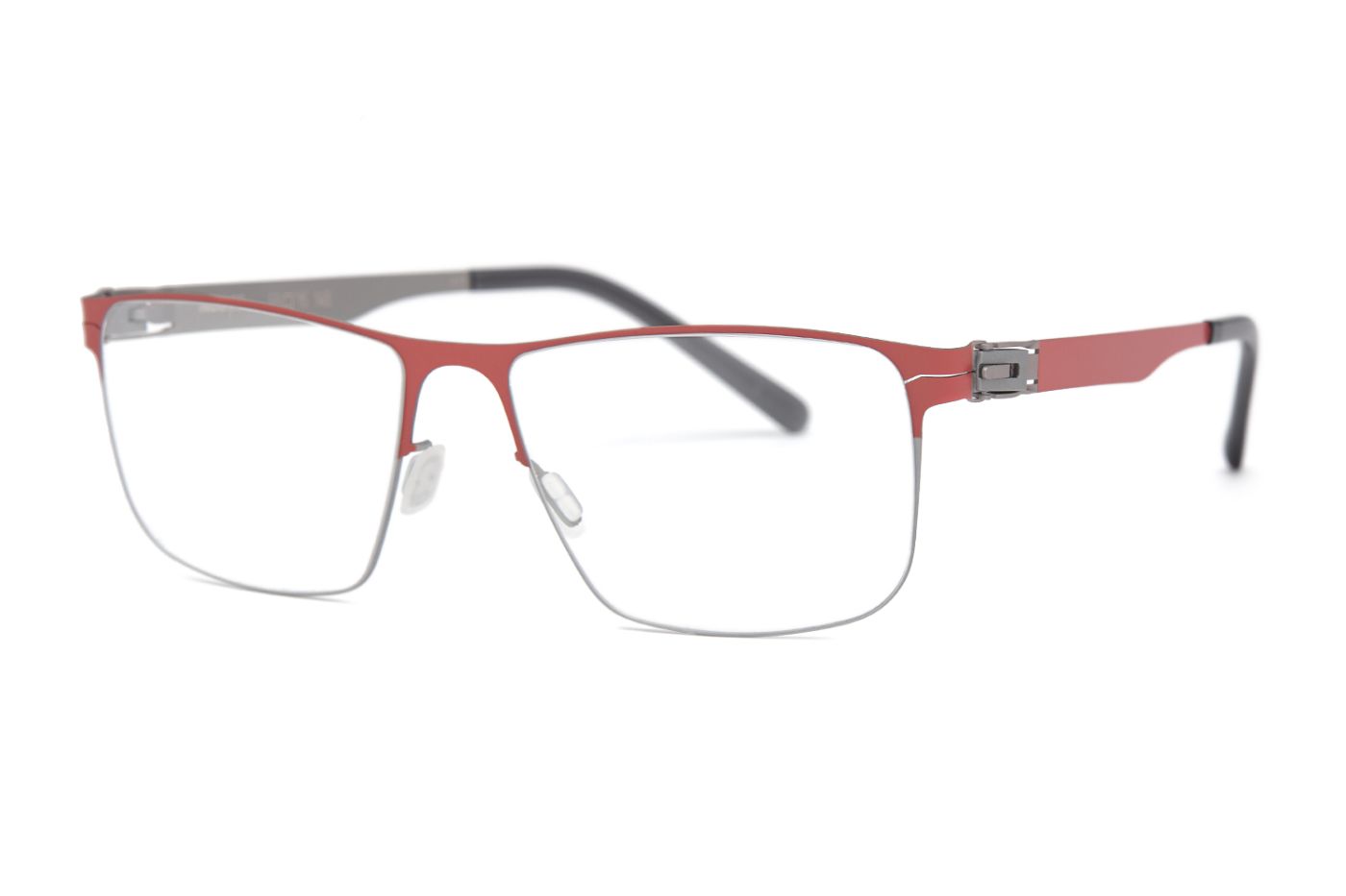 Noord S55 C05 Vivid Burgundy & Matte Silver