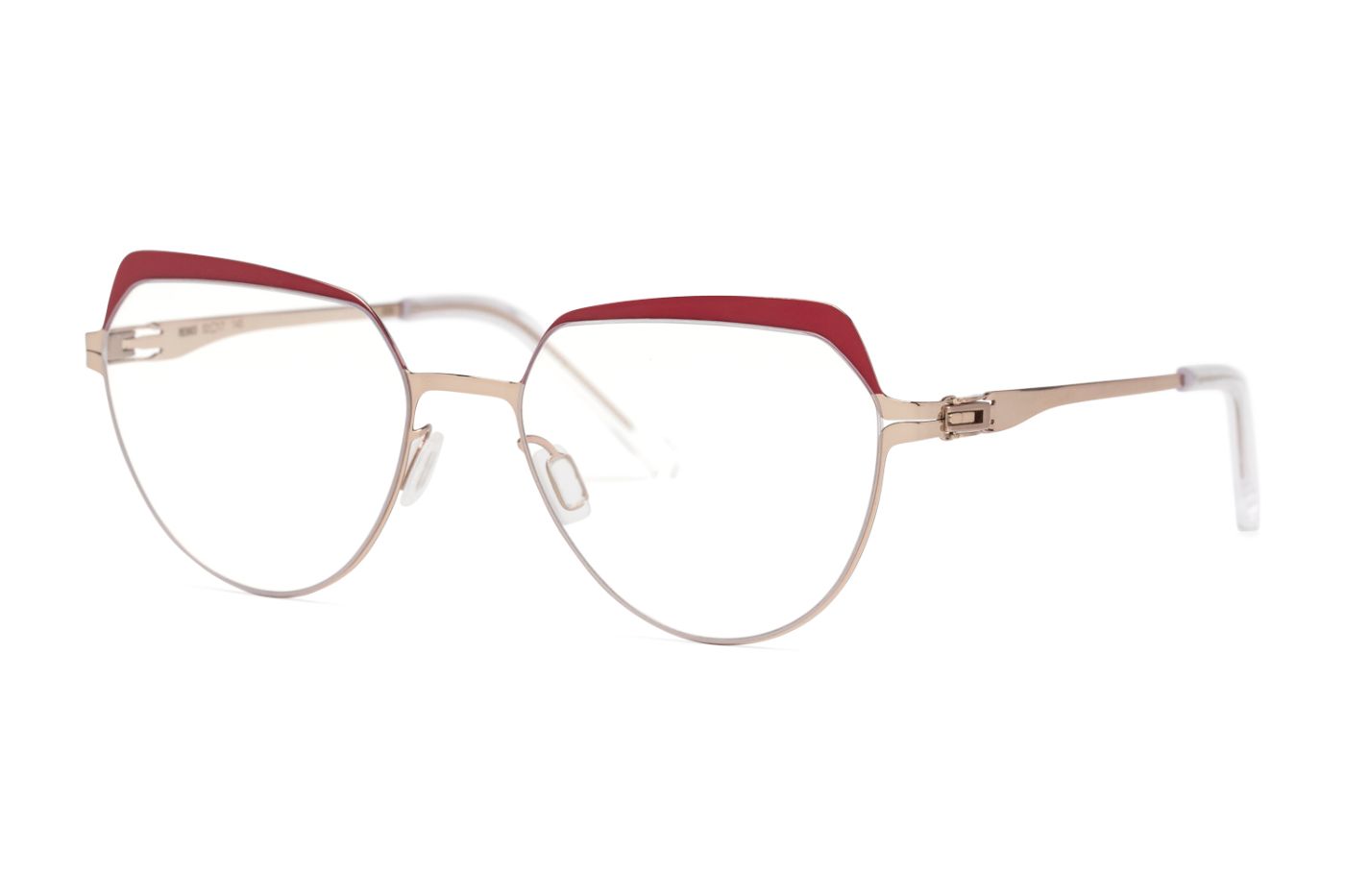 Mendez S52 C03 Scarlet Red/Shiny Rose Gold