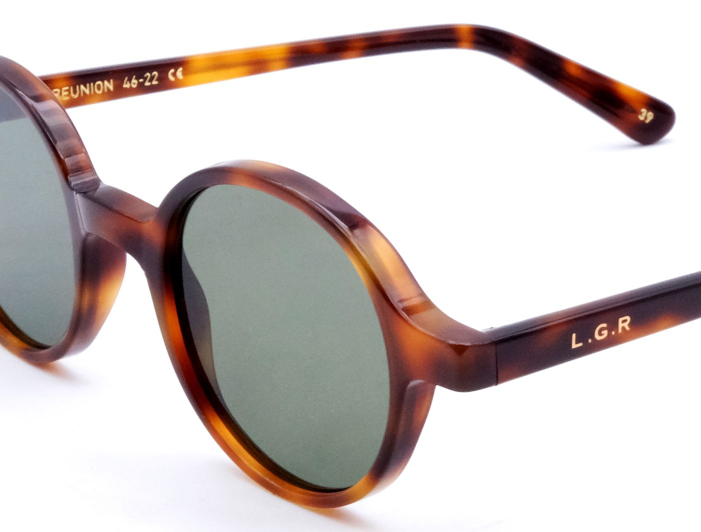 LGR Reunion Sun S46 C39 (GRN) Havana Maculato (Green G15 (Base 2)) (4636)