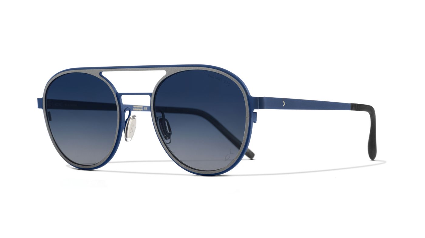 Pebble Beach C1463 BF979 Gray/Blue (Solid Smoke)