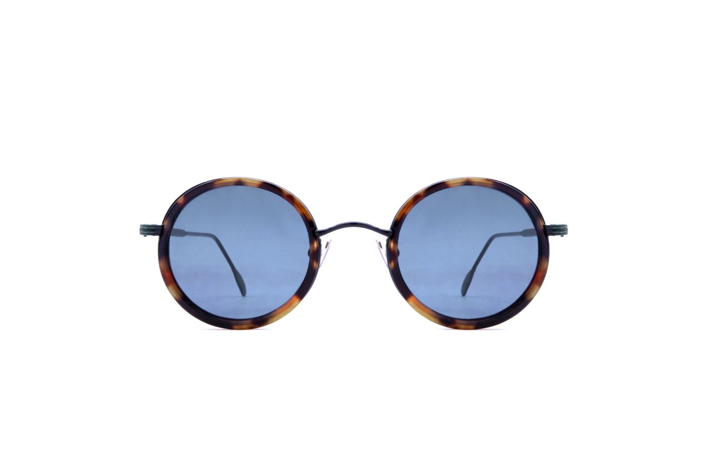 Reunion Metal Explorer Sun C23 Black/Havana Tartarugato (Blue HD (Base 2)) (4714)