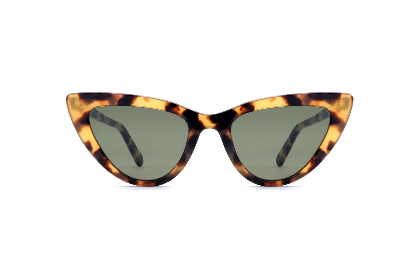 Orchid Skin II C23 Havana Tartarugato/Bordeaux Leather (Flat Green G15) (4738)