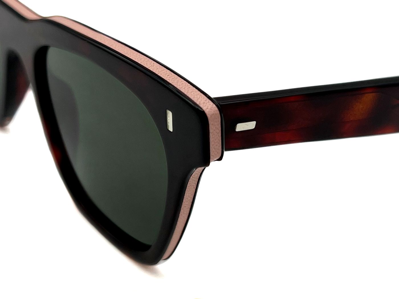 Cecile Skin C65 Havana Bordeaux/Pink Leather (Green G15 Gradient (Base 2)) (4257)