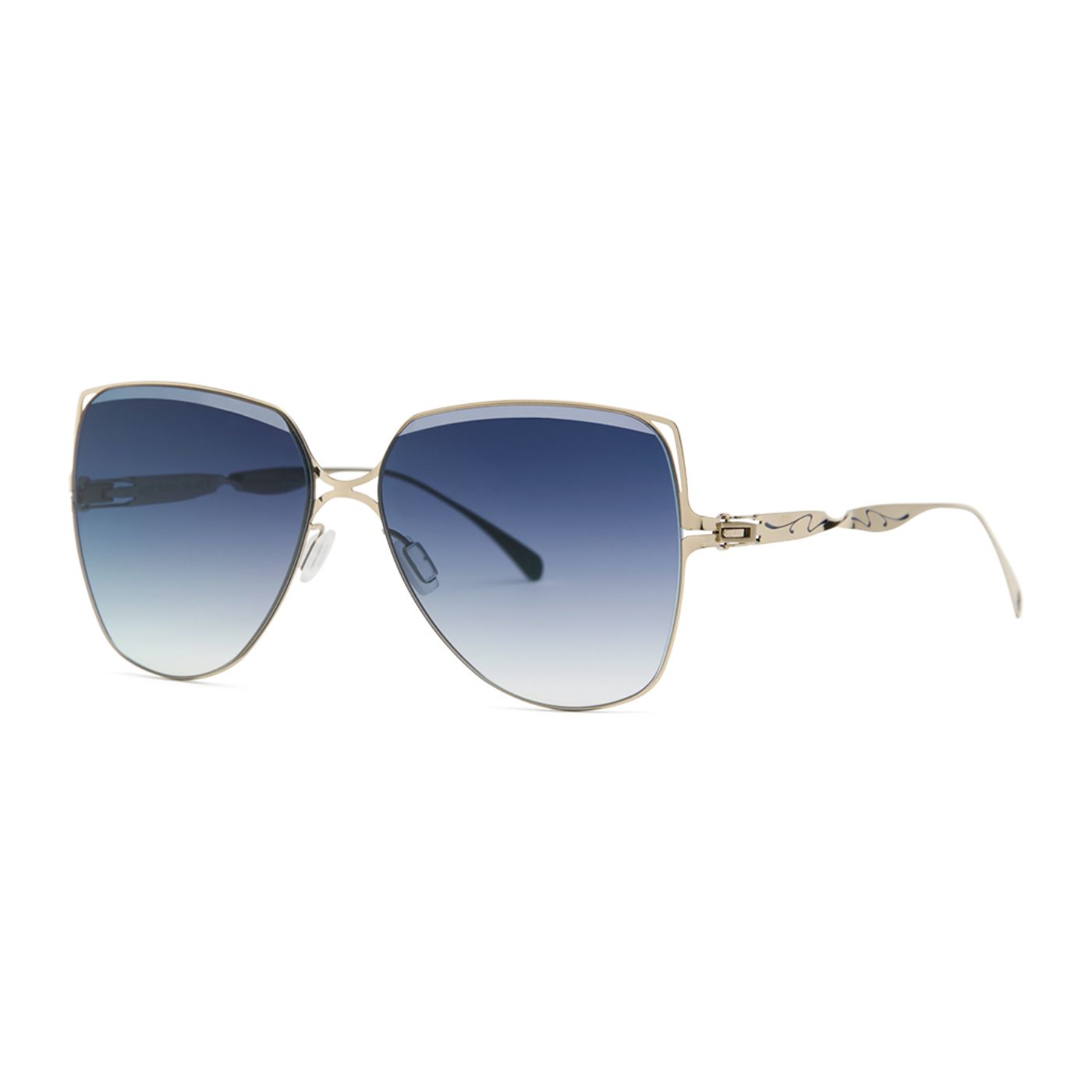 Beltri S56 C01 Shiny Gold/Yale Blue (Blue)