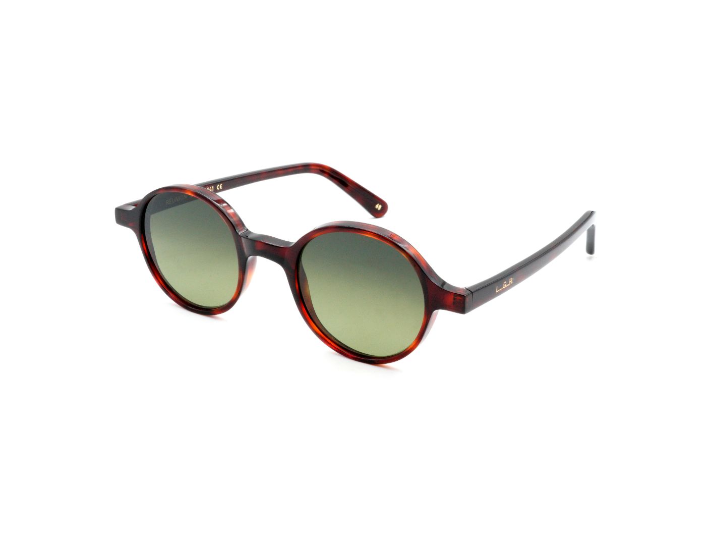 LGR Reunion Sun S46 C65 Havana Bordeaux (Green G15 Gradient (Base 2)) (4168)