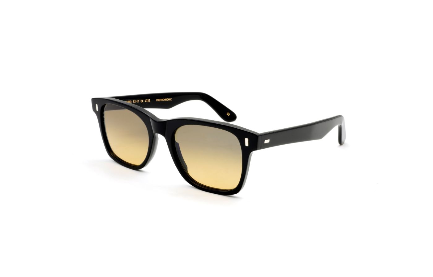 Jambo Sun S52 C01 (YLW) Black (Yellow Gradient Photochromic (Base 2)) (4735)