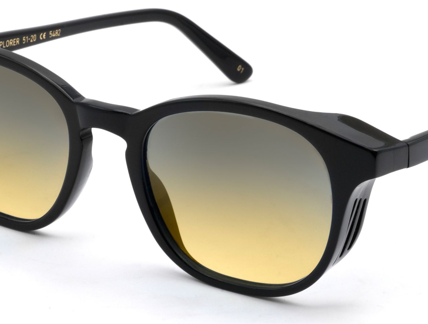 Fez Explorer C01 Black (Yellow Gradient Photochromic (Base 2)) (5482)