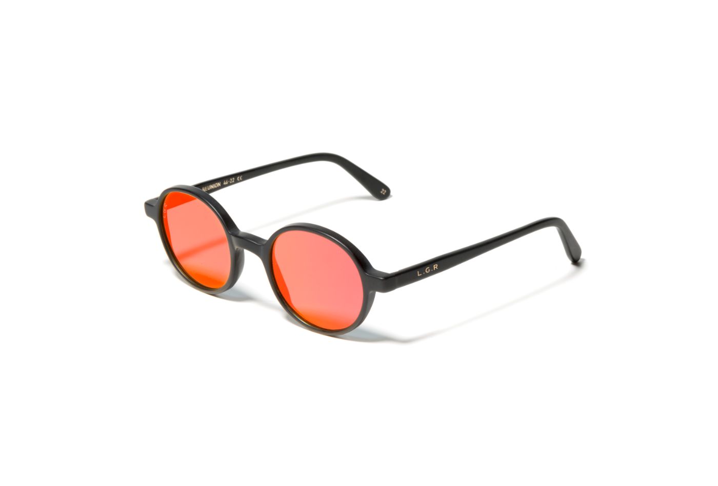 LGR Reunion Sun S48 C22 (RED MR) Black Matt (Flat Red Mirror) (5459)