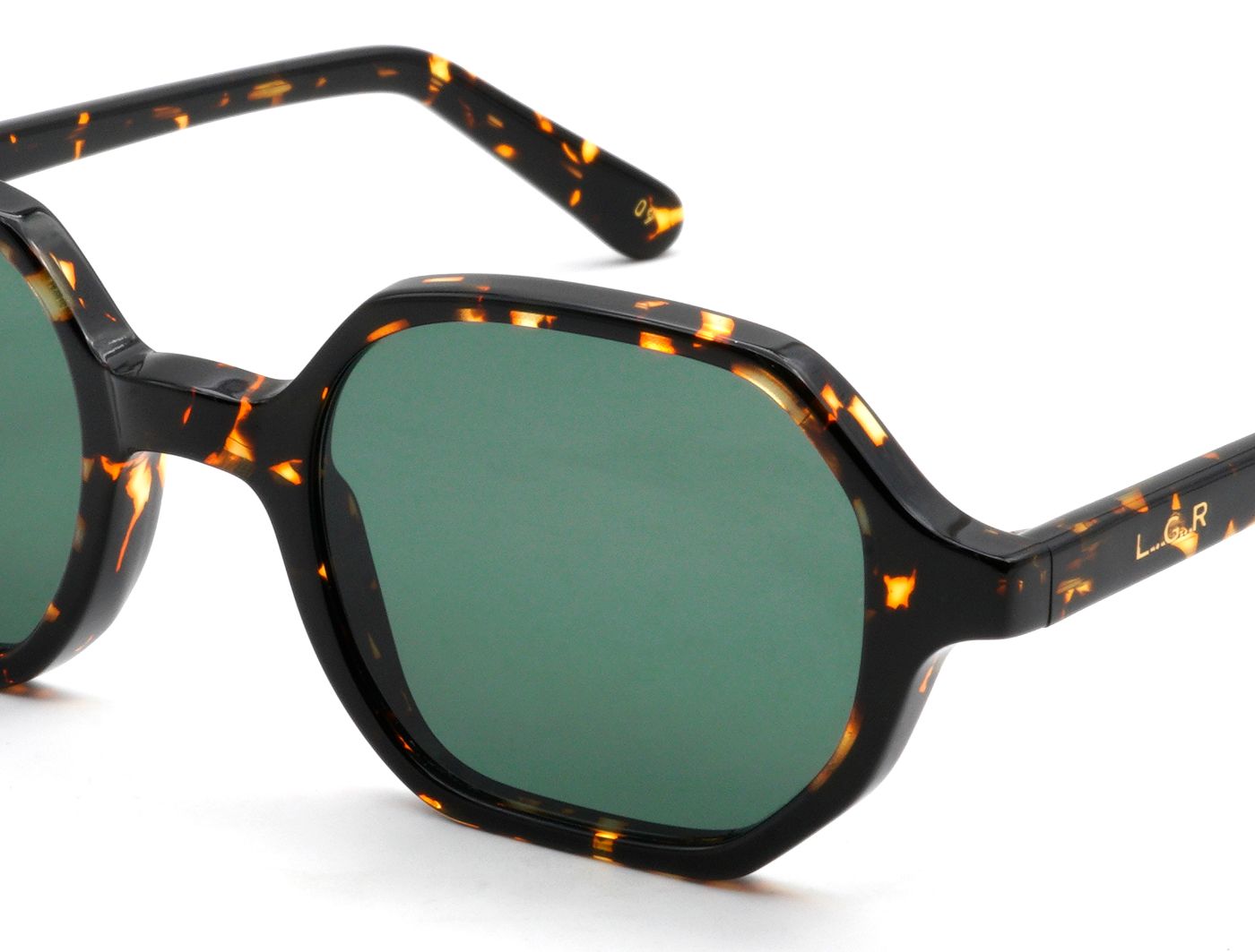 LGR Zanzibar Sun S46 C09 Havana Scuro (Flat Green G15)