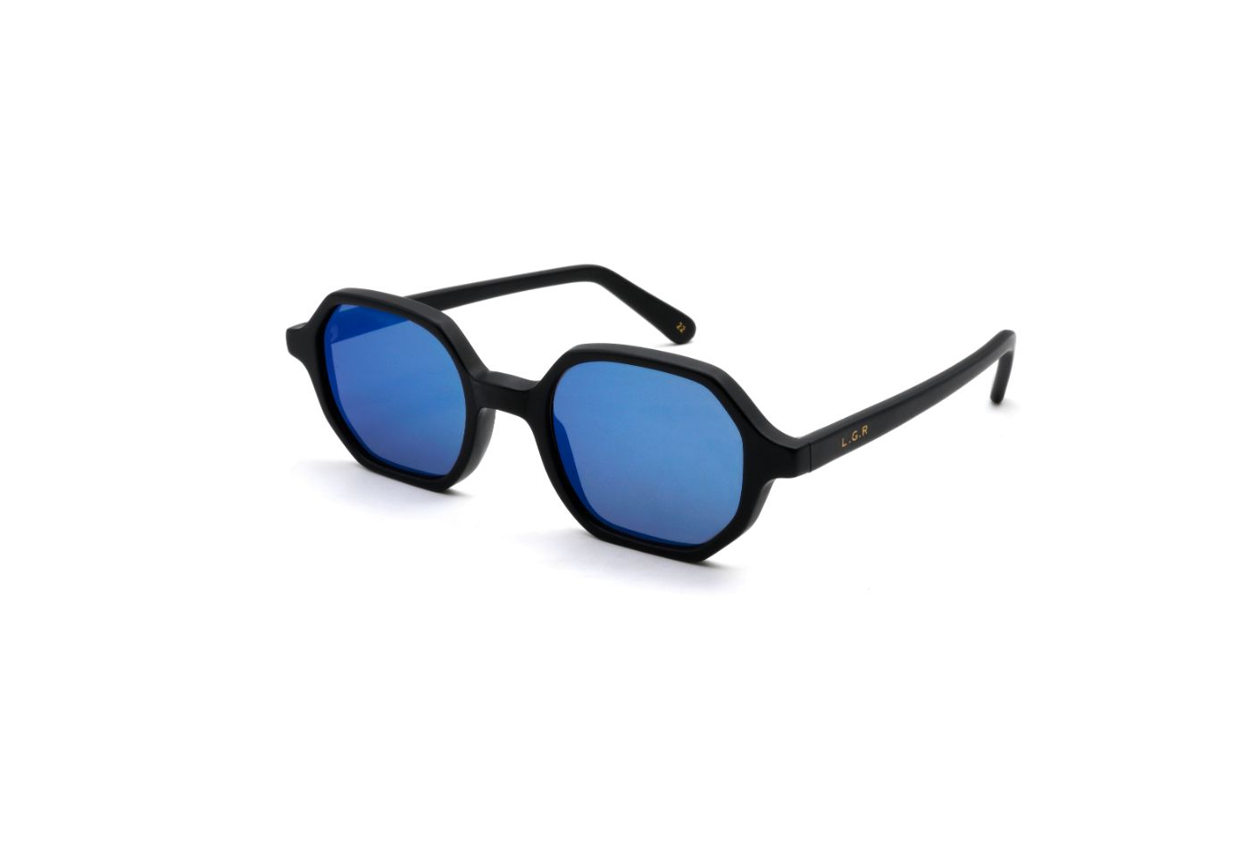LGR Zanzibar Sun S46 C22 Black Matt (Flat Blue Mirror)