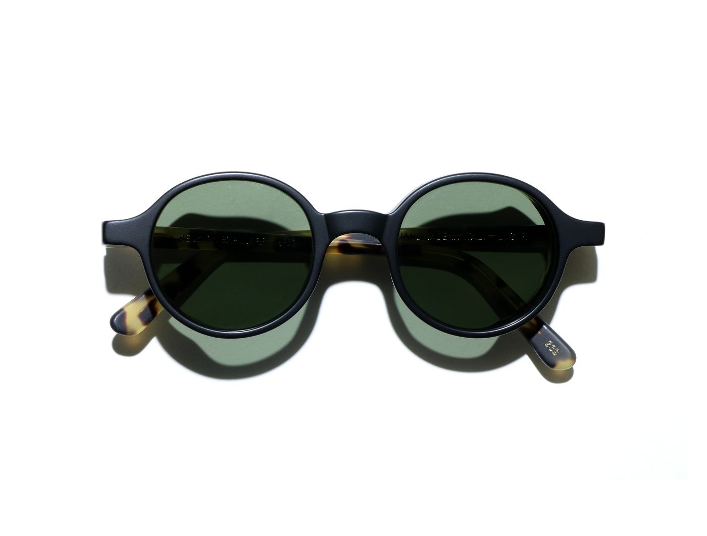 LGR Reunion Explorer S46 C23B Black Matt/Havana Tartarugato Matt (Flat Green G15) (5494)