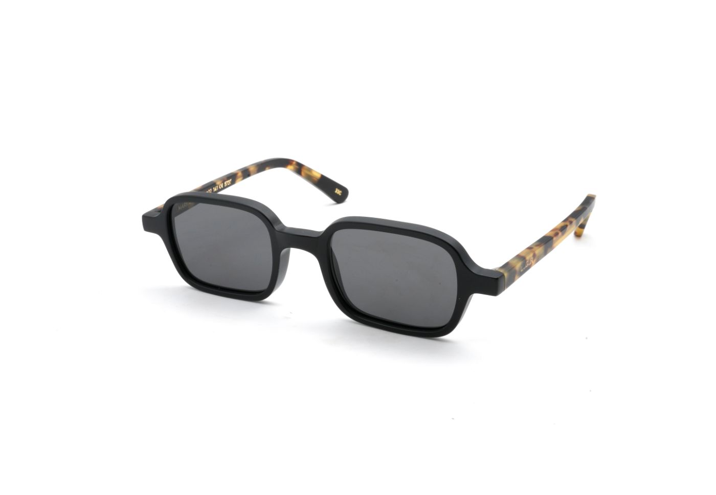 LGR Marrakech Sun S46 C23C Black Matt / Havana Tartarugato Matt (Flat Grey) (5737)