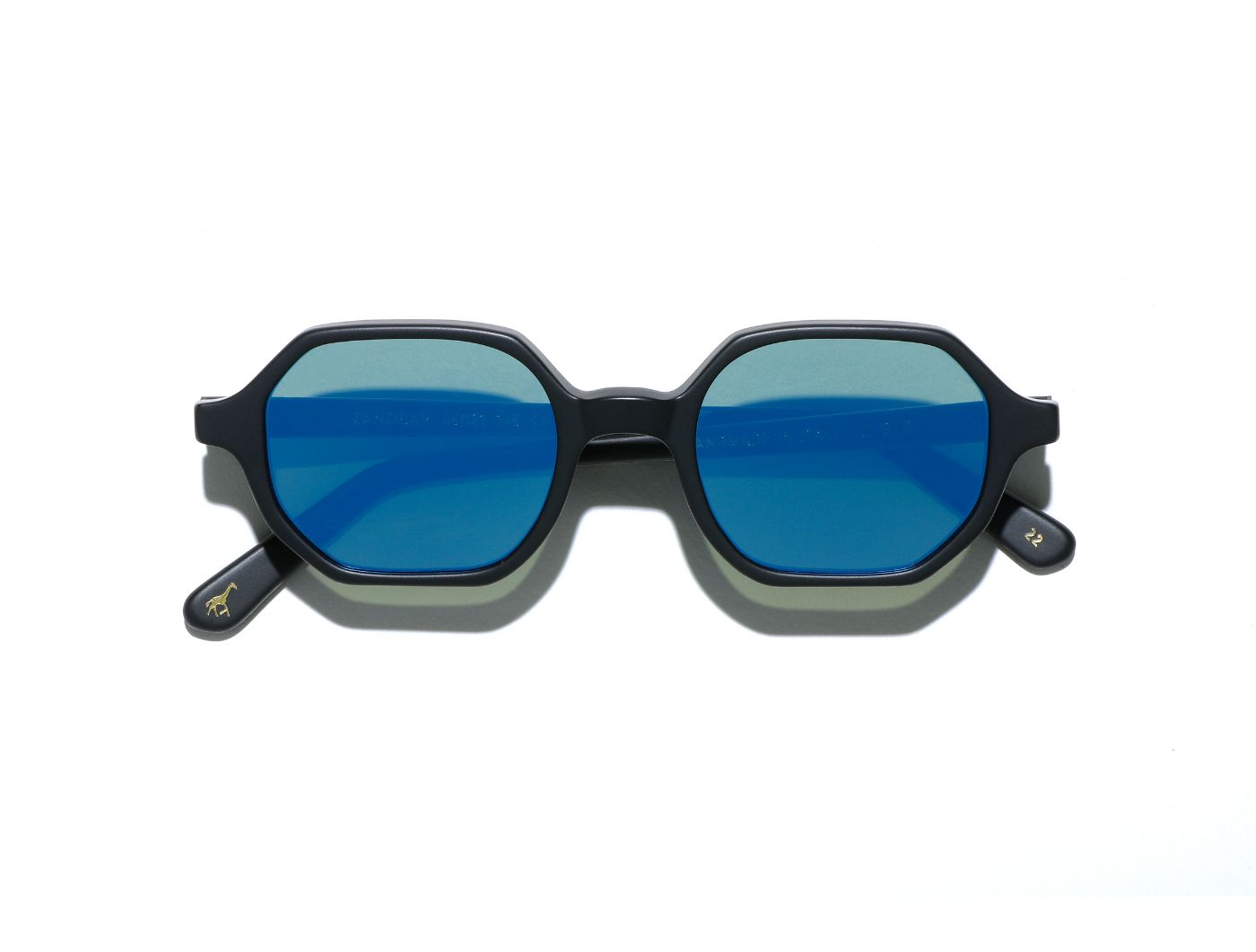 LGR Zanzibar Sun S48 C22 Black Matt (Flat Blue Mirror) (5818)