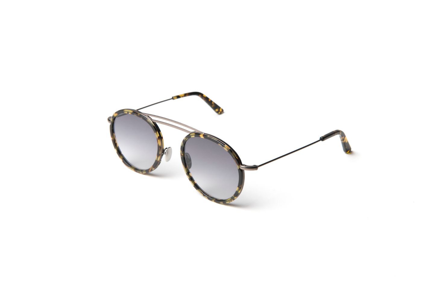 Eufrate C06 Gun Metal Matt / Mimetic Havana (Grey Gradient (Base 2)) (3017)