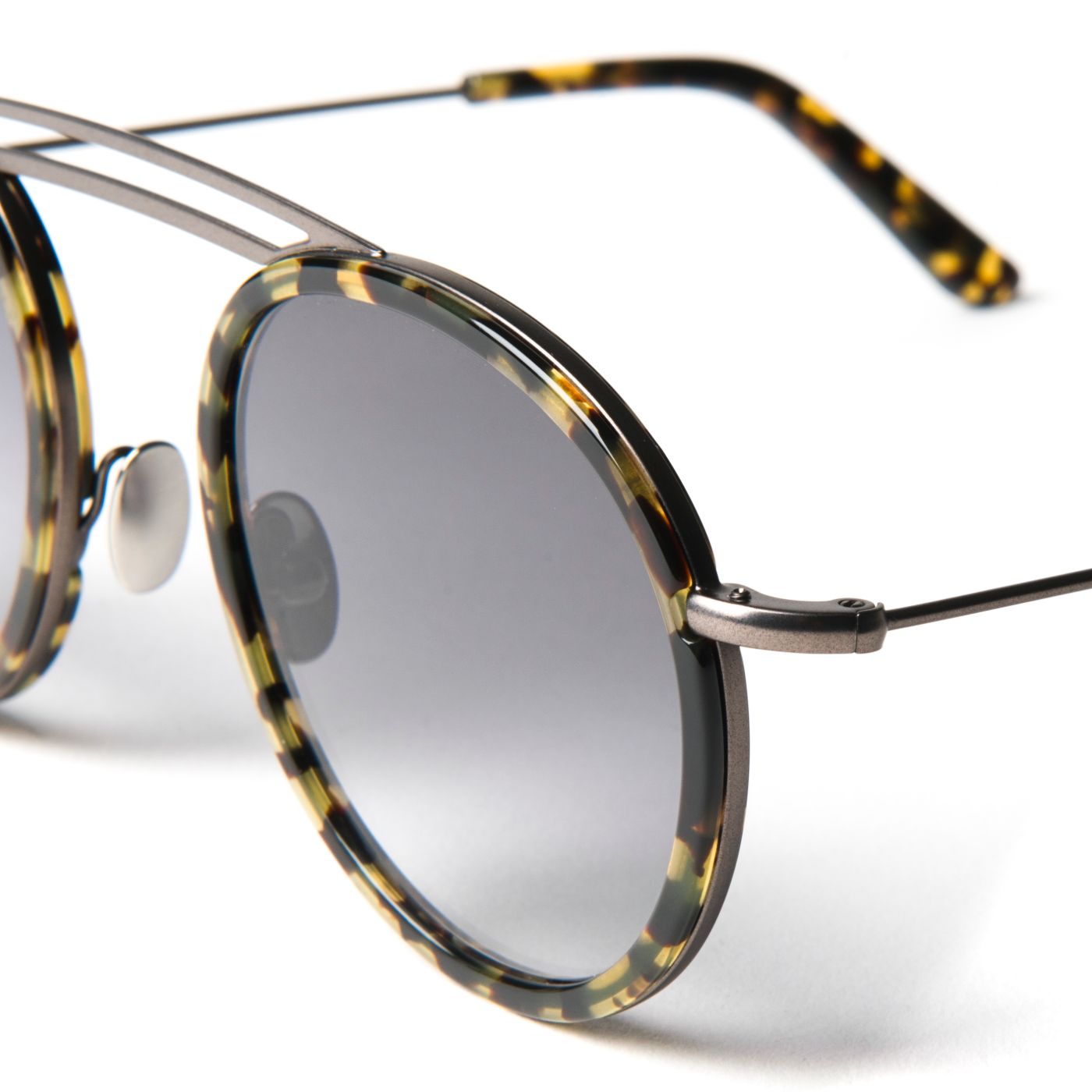 Eufrate C06 Gun Metal Matt / Mimetic Havana (Grey Gradient (Base 2)) (3017)