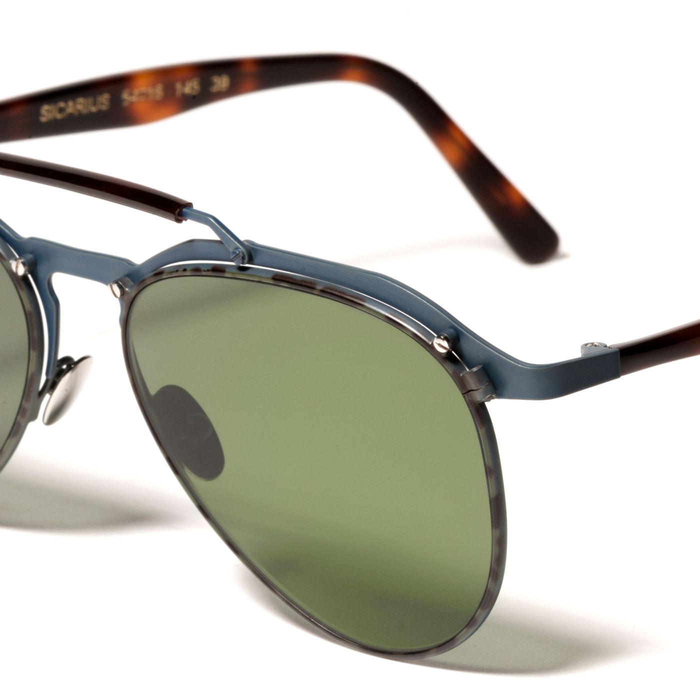 Sicarius C39 Blue Matt / Havana Maculato (Green G15 (Base 2)) (2712)