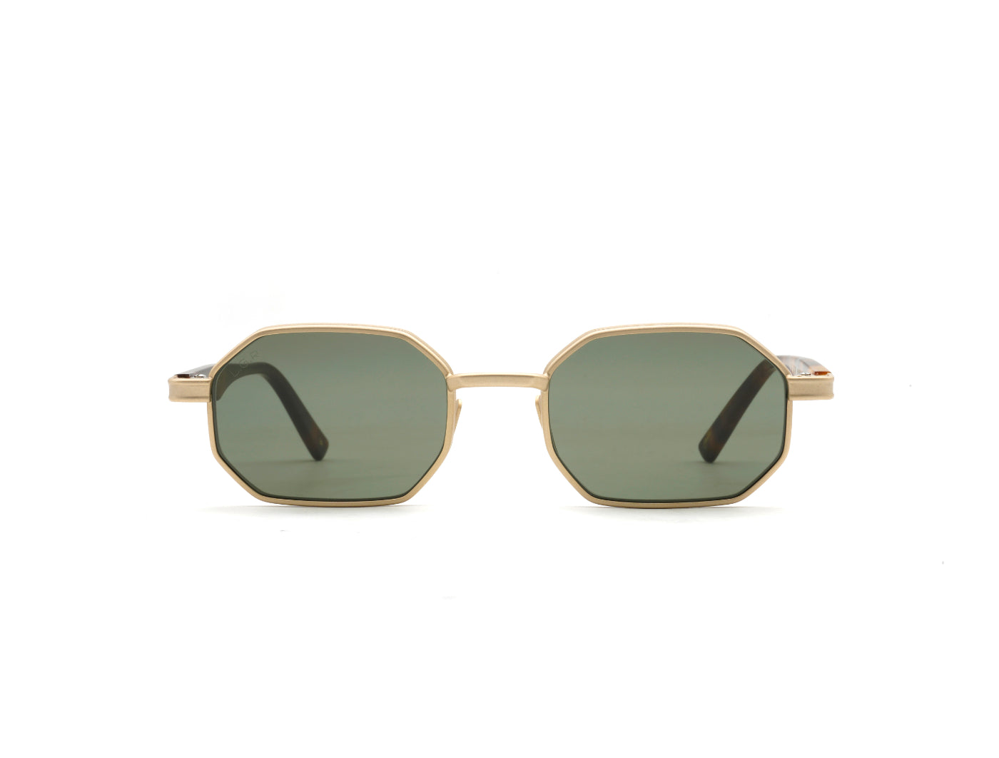 Axum S48 C39 Gold Matt/Havana Maculato (Flat Green g15) (5969)