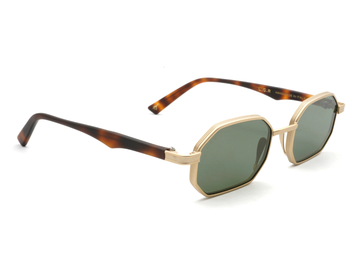 Axum S48 C39 Gold Matt/Havana Maculato (Flat Green g15) (5969)
