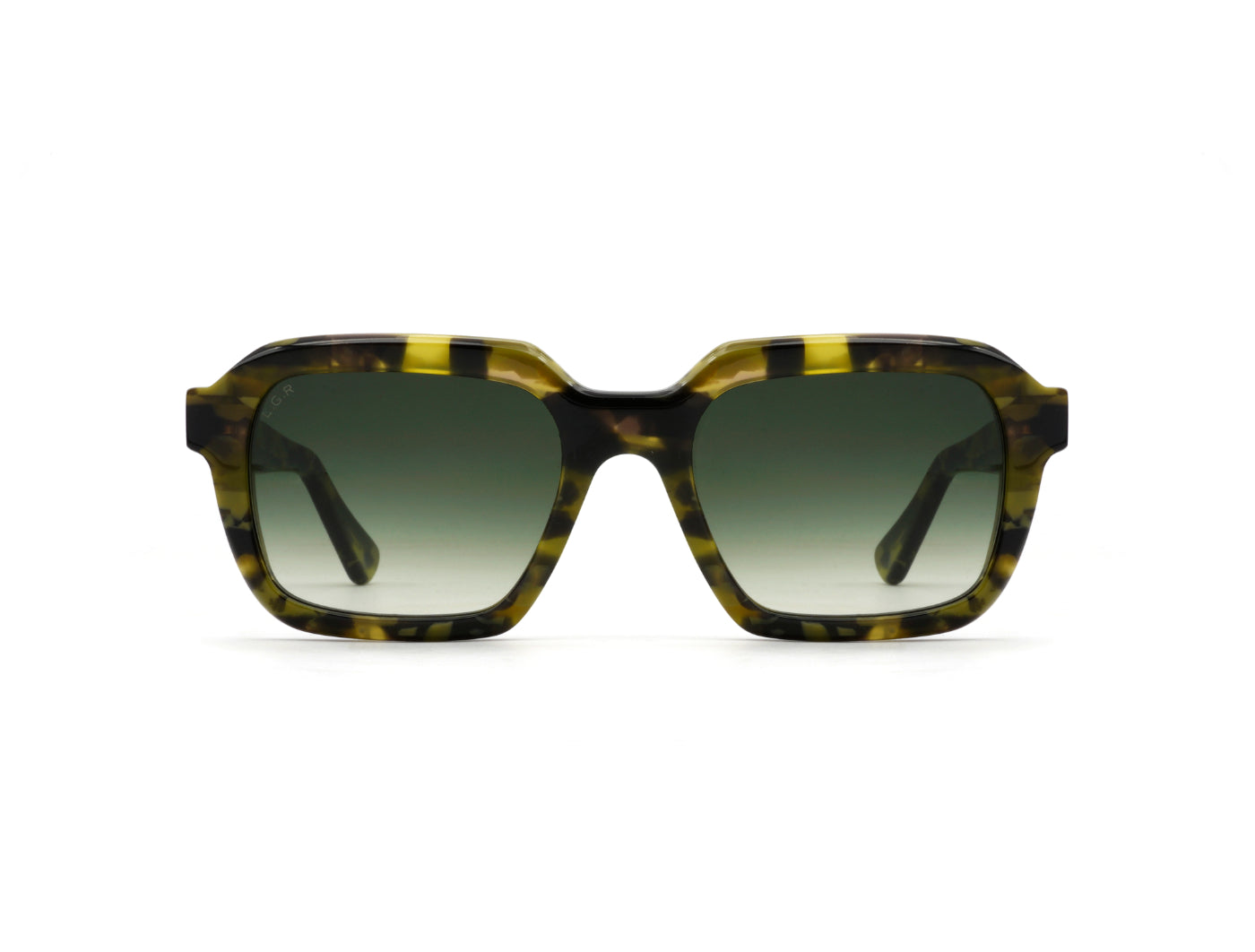 L.G.R X DVF | Raffaello Sun C6026 Havana Green (Bottle Dark Grey Photochromic (Base 2)) (6026)