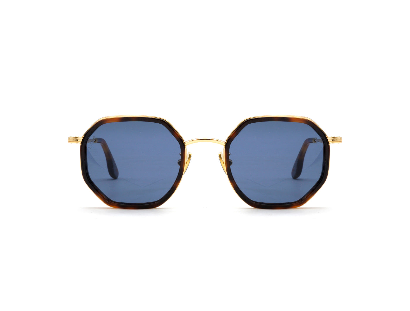 Zanzibar Metal Explorer Sun C39 Gold/Havana Maculato (Blue (Base 2)) (5975)