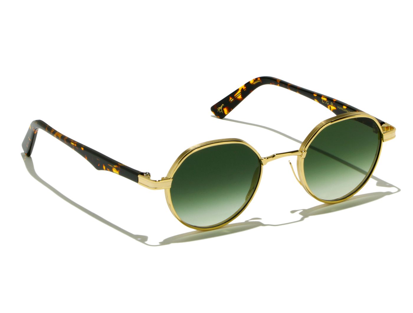 Meknes C09 Gold/Havana Scuro (Green Vintage Photochromic (Base 2)) (6123)