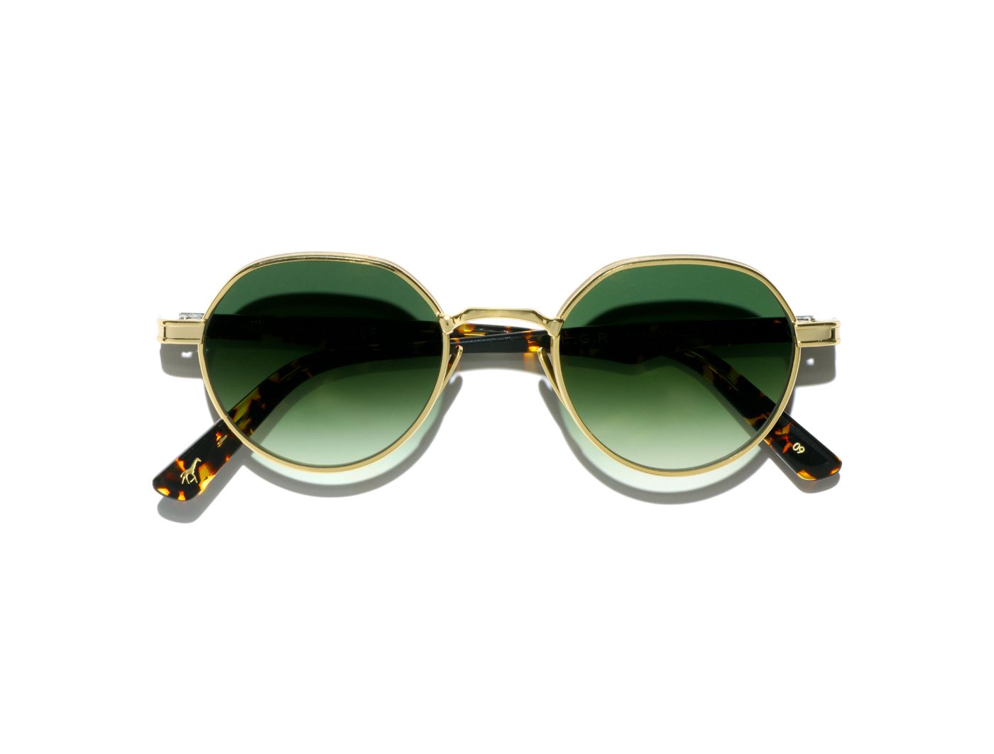 Meknes C09 Gold/Havana Scuro (Green Vintage Photochromic (Base 2)) (6123)
