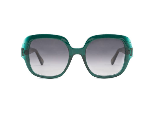 Agave C87C Emerald Green/Havana Maculato (Grey Gradient (Base 4)) (6275)