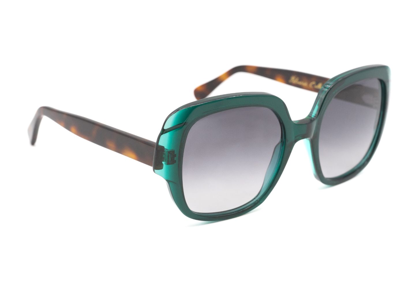 Agave C87C Emerald Green/Havana Maculato (Grey Gradient (Base 4)) (6275)