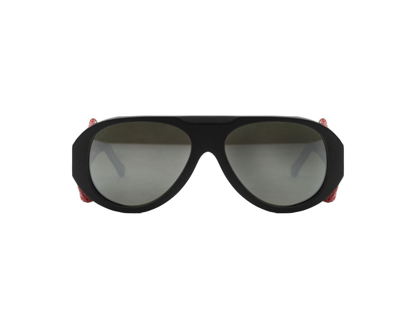 Sand Flap C22 Black Matt/Red Flap (Silver Mirror (Base 4)) (6279)
