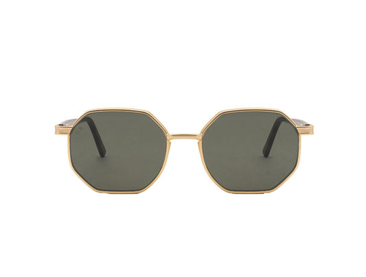 Danakil Sun C39 Gold Matt/Havana Maculato (Flat Green g15) (6344)
