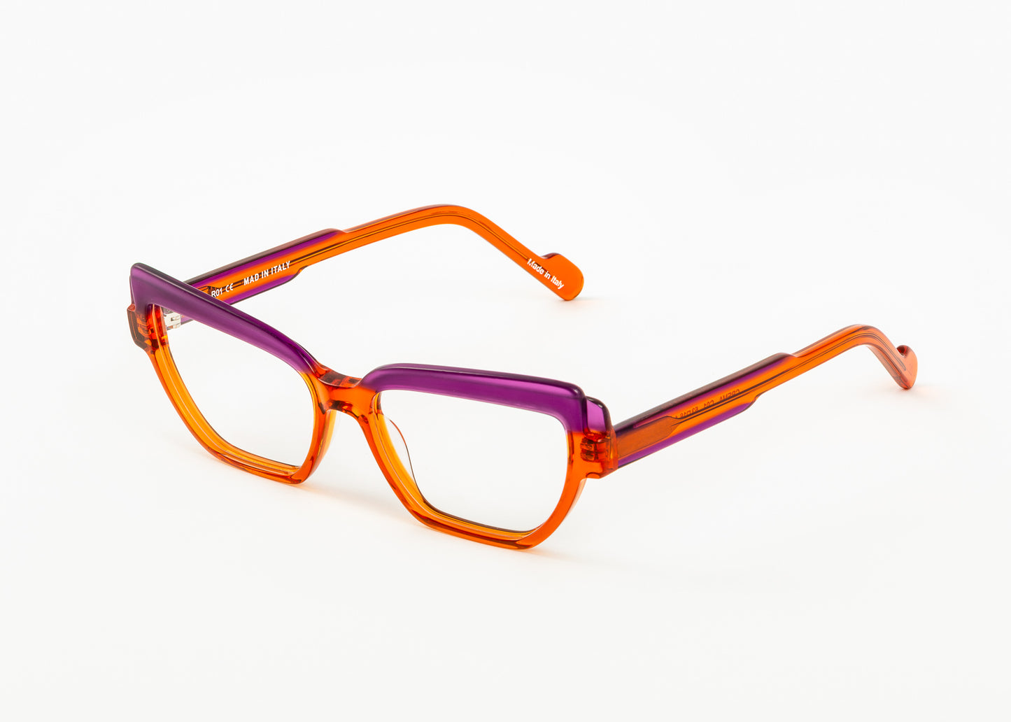 Crema C01 Transparent Purple Orange