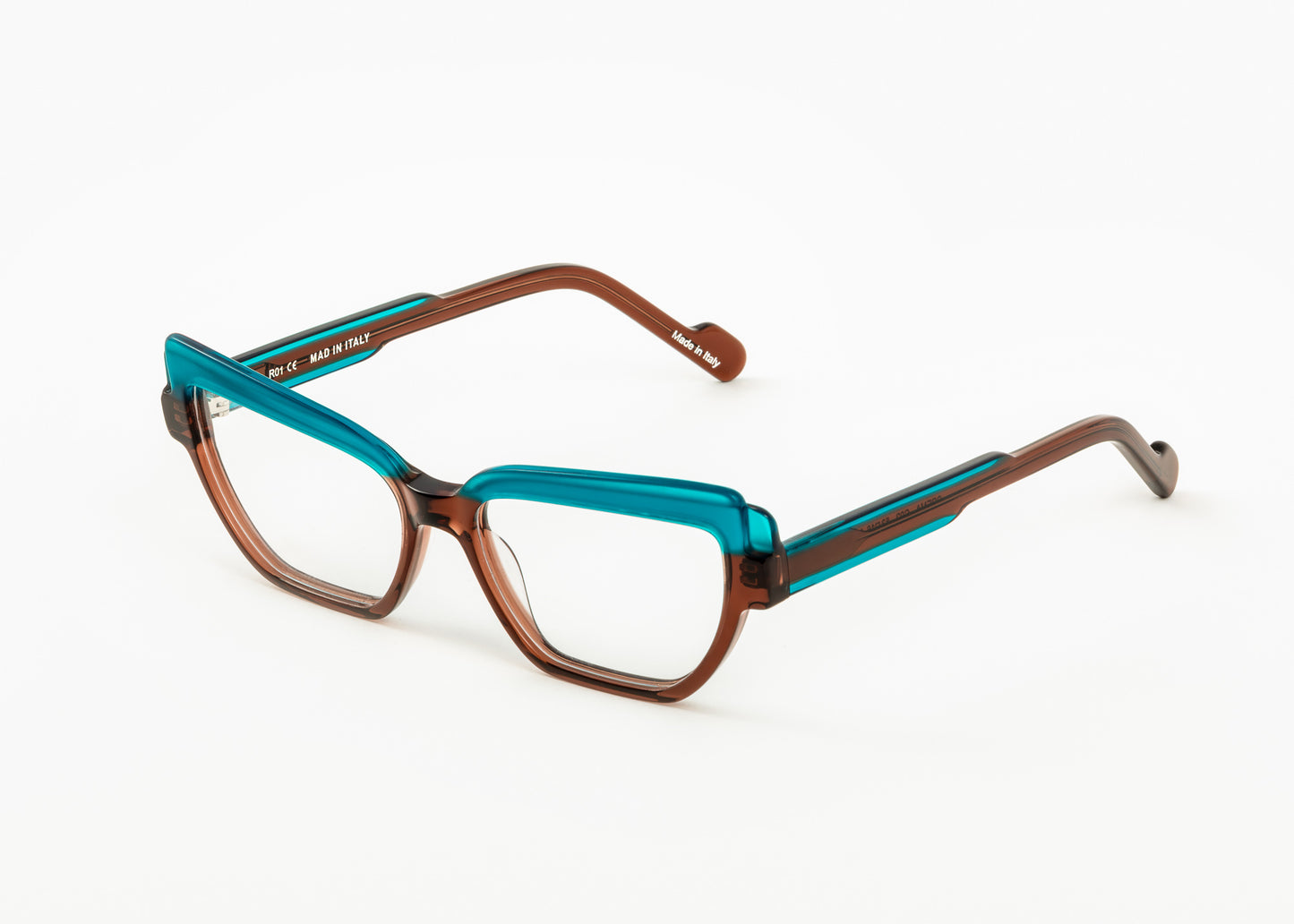 Crema C02 Transparent Blue Brown