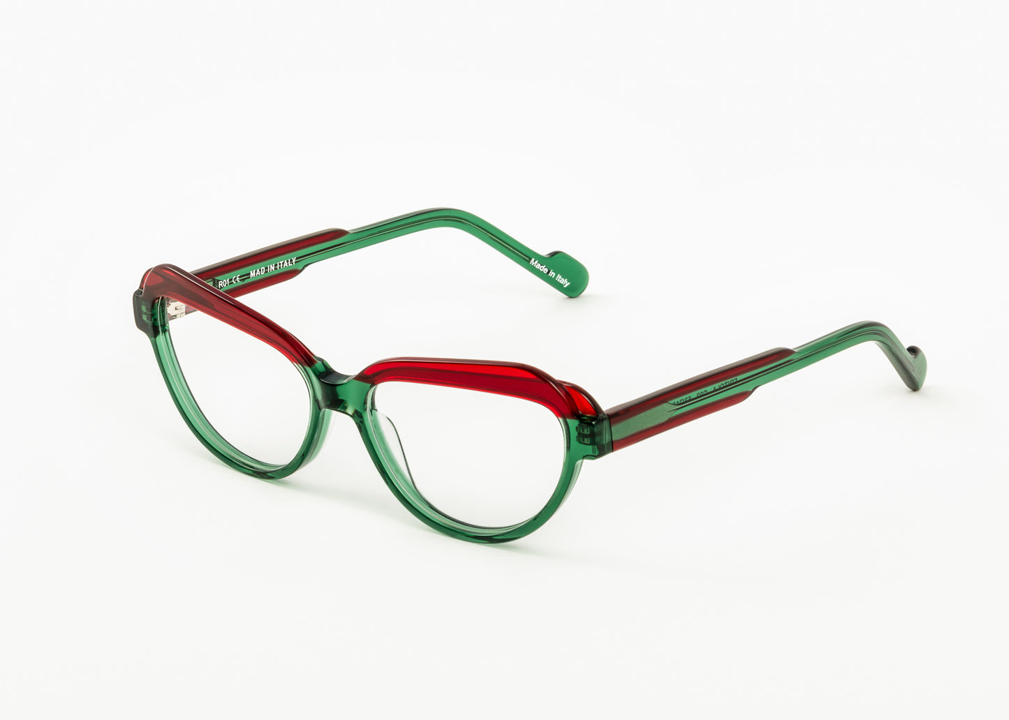 Fritola C03 Transparent Green/Red