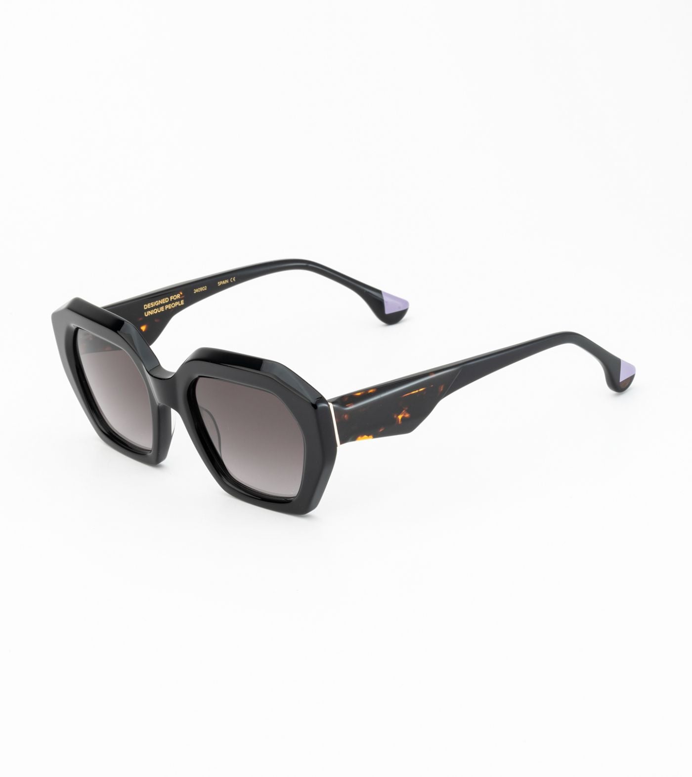 Meritxell C01 Black/Havana/Pink (Gradient Grey)