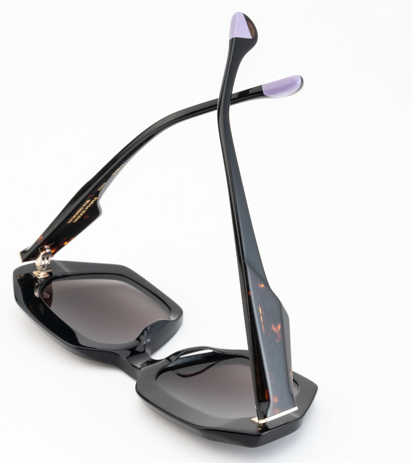 Meritxell C01 Black/Havana/Pink (Gradient Grey)