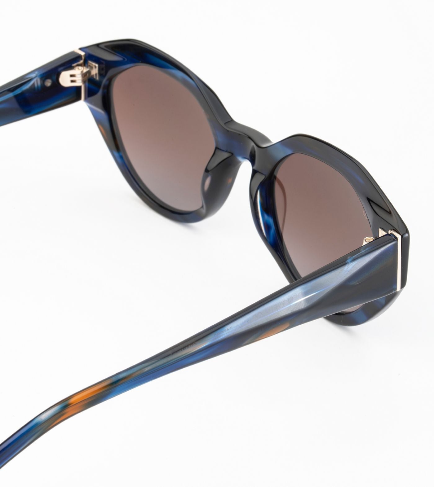 Sat C01 Blue/Black (Double Gradient Brown And Purple Polarized)