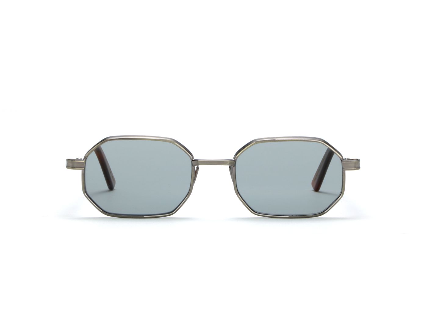 Axum S50 C02 Silver Antiqued/Havana Chiaro (Light Blue Photochromic (Base 2)) (6462)