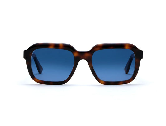 Raffaello Sun S55 C39 Havana Maculato (Blue Hd Gradient (Base 2)) (6494)