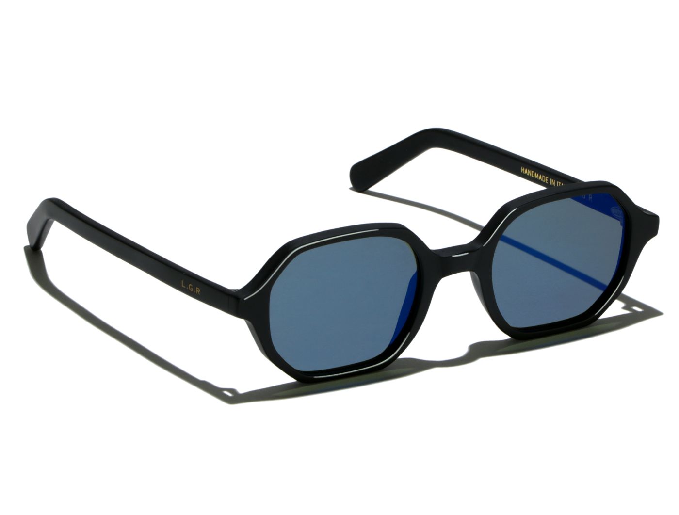 LGR Zanzibar Sun S50 C22 Black Matt (Flat Blue Mirror) (6481)