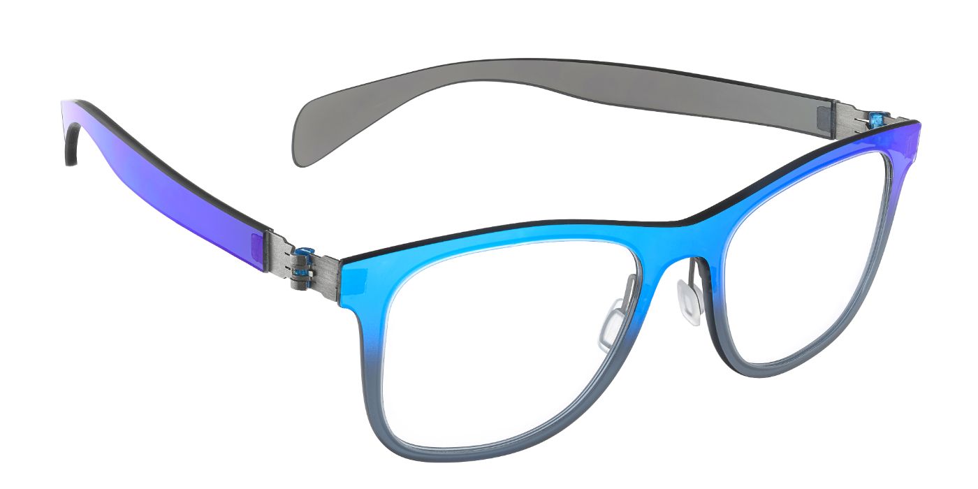 Carciofo B01 Mirror Blue/Grey