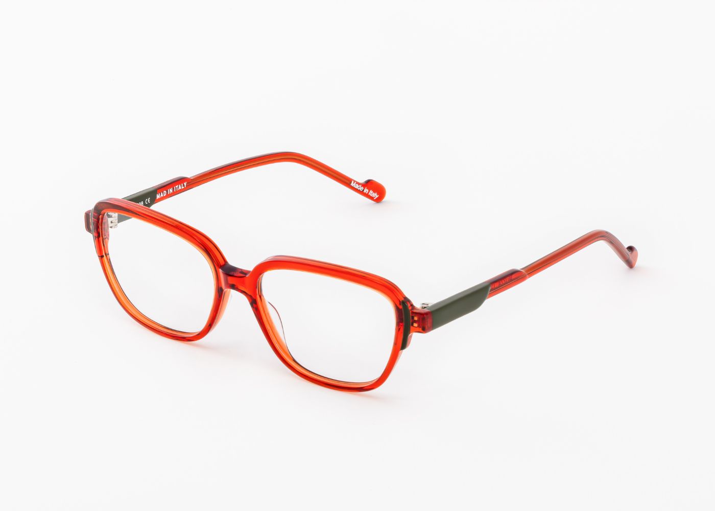 Mozza C04 Transparent Orange Green
