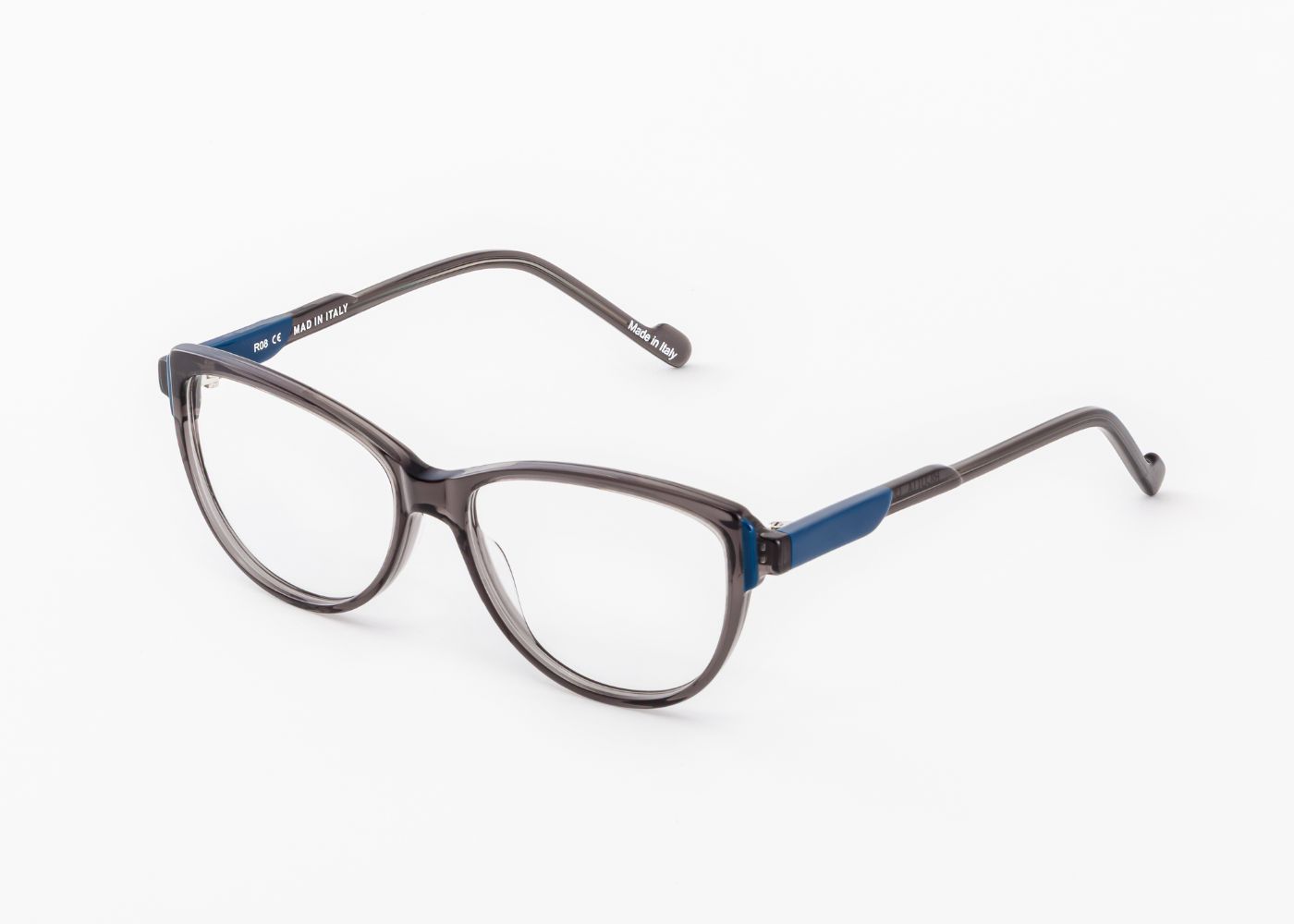Ricotta C01 Transparent Dark Grey Blue