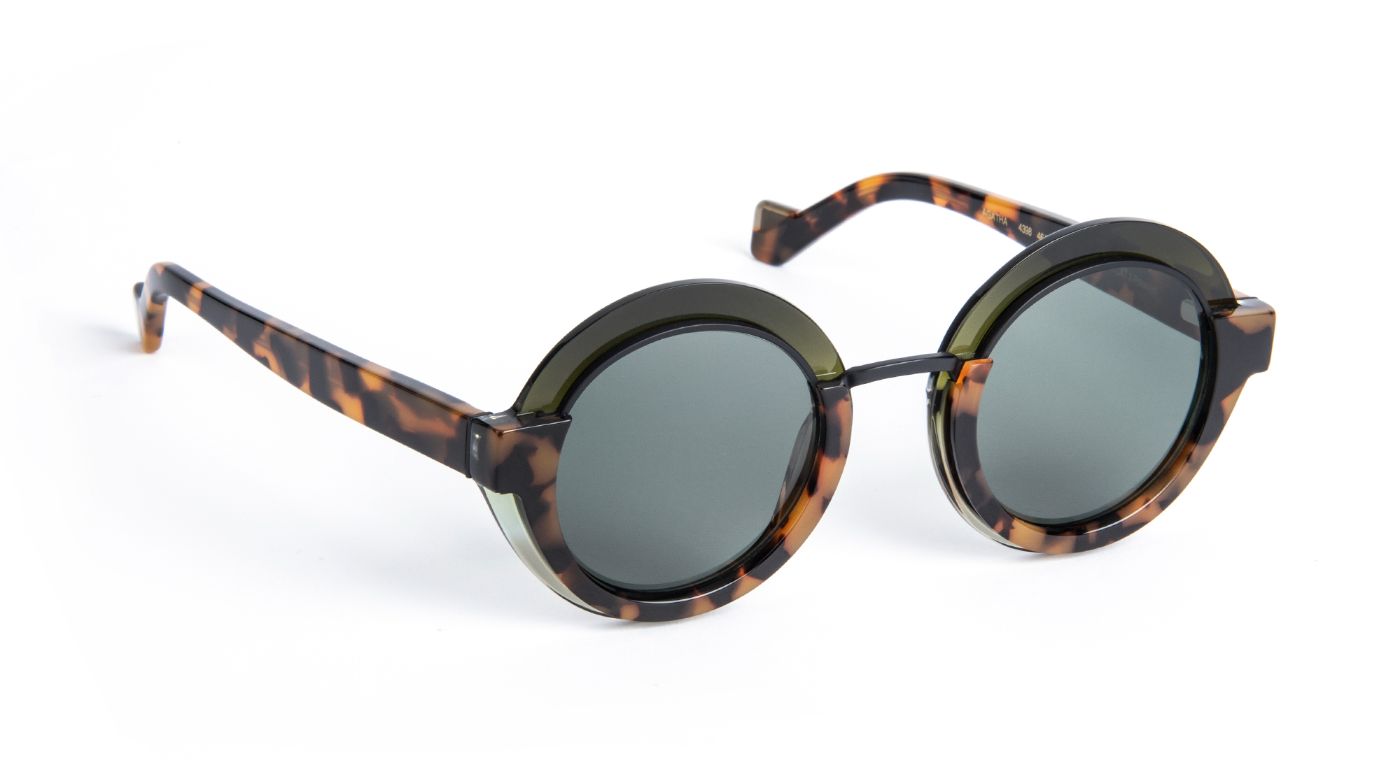 Agatha C4398 Green Khaki/Tortoiseshell Vv